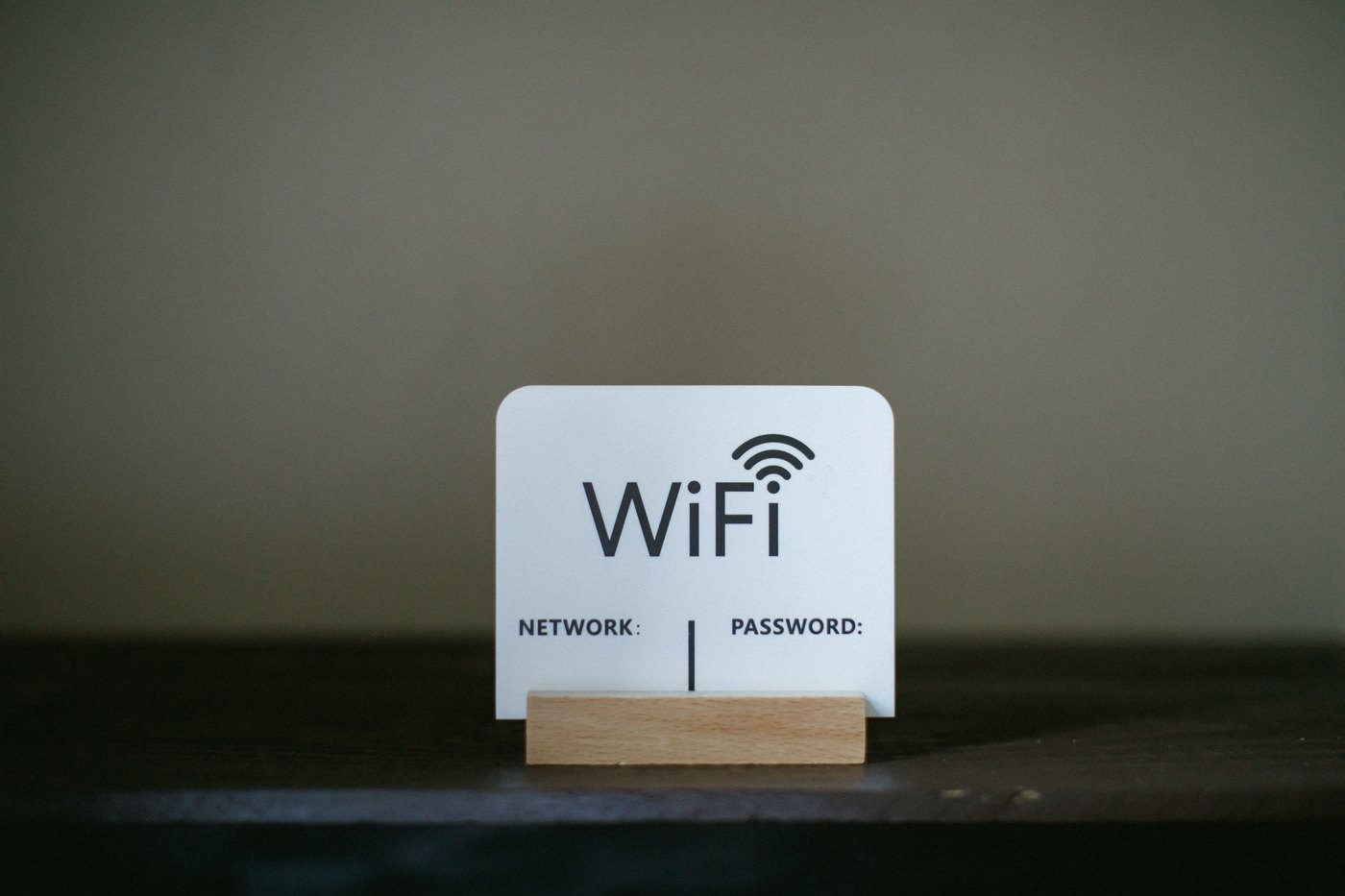 彗 −SUI− のWiFi案内カード